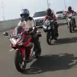 Komunitas Honda dan 4 Pembalap AHRT Riding Bareng ke Kawasan Mangrove