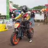Untuk Pertama Kalinya, Komunitas Motor Listrik Ikut Lomba Drag Bike