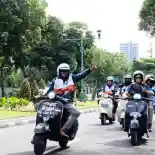 Komunitas Scooter Owners Group Indonesia Touring Jelajah Nusantara