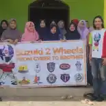 Isi Kegiatan Ramadhan, Komunitas Motor Suzuki Adakan Baksos