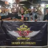 Rayakan Hari Jadi Ke-12 Tahun, Komunitas Suzuki Thunder Gelar Syukuran