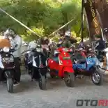 Puluhan Komunitas Vespa Turut Rayakan Hari Jadi Bellissimo ke-8