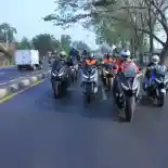 Komunitas XMAX Bintaro Touring Pulau Jawa Rayakan Hari Kemerdekaan Indonesia
