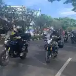 Jaga Jarak dan Bersilangan Lebih Aman Konvoi di Jalan