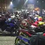 Ratusan Yamaha R15 Serbu Tangerang