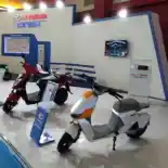Dukung Ekosistem Hijau, Kymco Pajang Motor Listrik di PEVS 2024