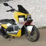 FOTO: Letbe Mecha, Detail Skuter Matik Gambot Bergaya Futuristik