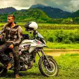 Tempuh Jarak 120.000 Km, Bikers Asal Inggris Sambangi Indonesia