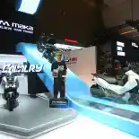 Tengok Ketangguhan Motor Listrik MAKA Cavalry di IIMS 2025