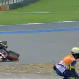 Marc Marquez Mengalami Crash di FP 1 MotoGP Thailand
