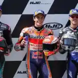 Marquez Pole Position MotoGP Sachsenring, Quartararo Grid Kedua Meski Cedera