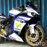 Modifikasi Yamaha R25 2015, Tak Cukup Andalkan Bodi Fiber