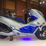 All New Honda PCX Belum Beredar Di Jalan, Penampakan Modifikasinya Sudah Terlihat!