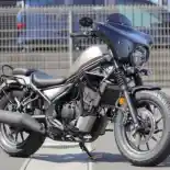 Modifikasi Ringan Bikin Honda Rebel Jadi Mirip Harley-Davidson