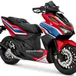 Inspirasi Modifikasi Honda Vario 160 Bergaya Racing