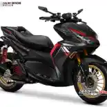 Kekar! Inspirasi Modifikasi Yamaha Aerox 155 Pakai Setang Telanjang Kekar! Inspirasi Modifikasi Yamaha Aerox 155 Pakai Setang Telanjang