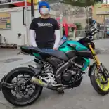 Inspirasi Modifikasi, Yamaha MT-15 Bergaya Hyper Naked