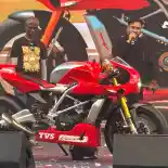 Tengok Modifikasi TVS Apache RR 310 Speed Line Karya Smoked Garage Tampil di MotoSoul 2025