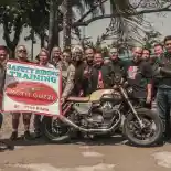 Moto Guzzi Proud Owners Ajak Para Member Galakkan Safety Riding Di Sirkuit Sentul