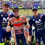 Klasemen MotoGP 2018, Valentino Rossi Tertinggal 46 Poin Dari Marc Marquez