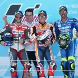 Marc Marquez Kalahkan Duo Pembalap Ducati Di MotoGP Aragon 2018