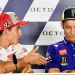 Hubungan Valentino Rossi Dengan Marc Marquez Belum Membaik, Ini Buktinya
