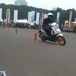 Ady Jotos Jadi Pemenang MotoGymkhana Kelas Free For All