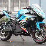 Terungkap Kloningan Kawasaki NInja 250 FI Bertenaga Listrik