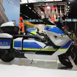 BMW Motorrad Pamerkan Skuter Listrik CE 04 Livery Polisi