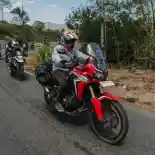 Kegiatan Tim Enduro Motorbaik Adventure 2019 di Rute Pertama