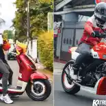 Intip Motor Custom Katros Garage, Ternyata Buat Hadiah Undian