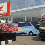 Sepuluh Bus Angkut Pemilik Motor Asal Yogyakarta Masuk Ke Ibukota