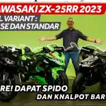 VIDEO: Kawasaki Ninja ZX-25R 2023, Spido Digital dan Knalpot Baru