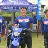 Ngabuburit, Tiga Biker Kenamaan Trabasan di Merapi Pakai WR 155R