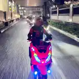 Nocturnity Riding Nikmati Rolling City Malam Hari di Jakarta