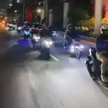 Komunitas Honda Vario Jakarta-Tangerang Seru-Seruan di Nocturnity Riding