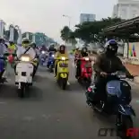 Seru! Segala Jenis Motor Ikut "Nyoblos Ride" Bareng Mocaves