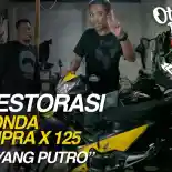 Beruntung Orang Ini, Motor Bututnya Disulap Jadi Seperti Baru