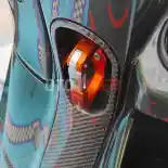 Karbon Kevlar Jamak Dipakai Yamaha Fazzio Modif di Bali