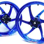 Mewah! Pelek OZ Berbanderol Mirip Vespa Primavera i-Get 150 ABS