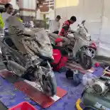 Yamaha Servis Gratis Warga Terdampak Banjir di Bali