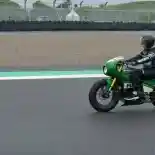 Presiden Jokowi Jajal Sirkuit Mandalika Pakai Motor Custom