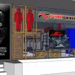 Gerai Aksesori Prime Gears Siap Beroperasi, Barang Dagangan Mulai dari Helm Hingga Apparel!