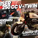 VIDEO: QJMotor SRV250 AMT, Cruiser Matic yang Mejeng di IIMS 2025