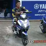 Jajal Yamaha Aerox 125 LC, Ini Komentar Rey Ratukore