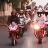 Berbagai Komunitas Honda CBR Adakan Riding dan Nonton MotoGP Aragon