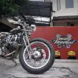 Modifikasi Honda Tiger Naga Lima, Bakal Ikut Yokohama Hot Rod Custom Show