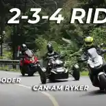 VIDEO: RODANYA BANYAK! 234 Ride | Honda X-ADV 750 | Can Am Ryker | Qooder - OtoRider | Indonesia