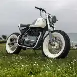 Royal Enfield Pamer Motor Kustom di Festival Wheels and Waves 2017