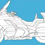 Terungkap Gambar Paten Radar Belakang Honda Goldwing